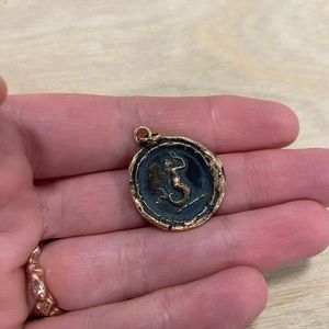 Pyrrha Bronze Mermaid Pendant Talisman